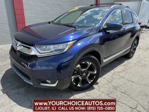 Blue 2018 Honda CR-V Touring for sale in Joliet, IL