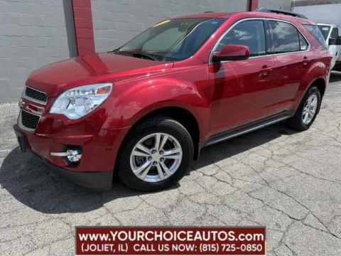 Red 2015 Chevrolet Equinox LT for sale in Joliet, IL