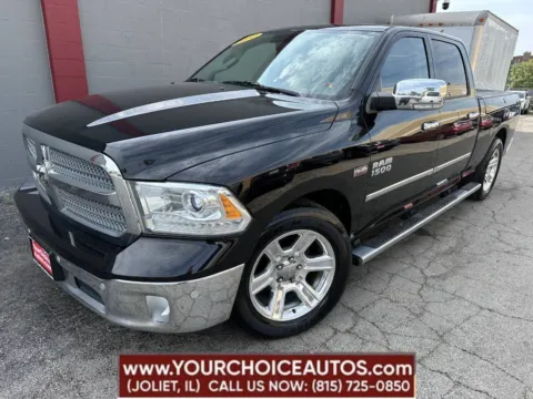 Black 2014 Ram 1500 Longhorn Limited for sale in Joliet, IL