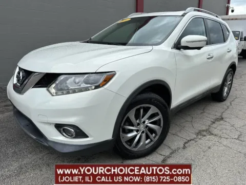 White 2014 Nissan Rogue SL for sale in Joliet, IL