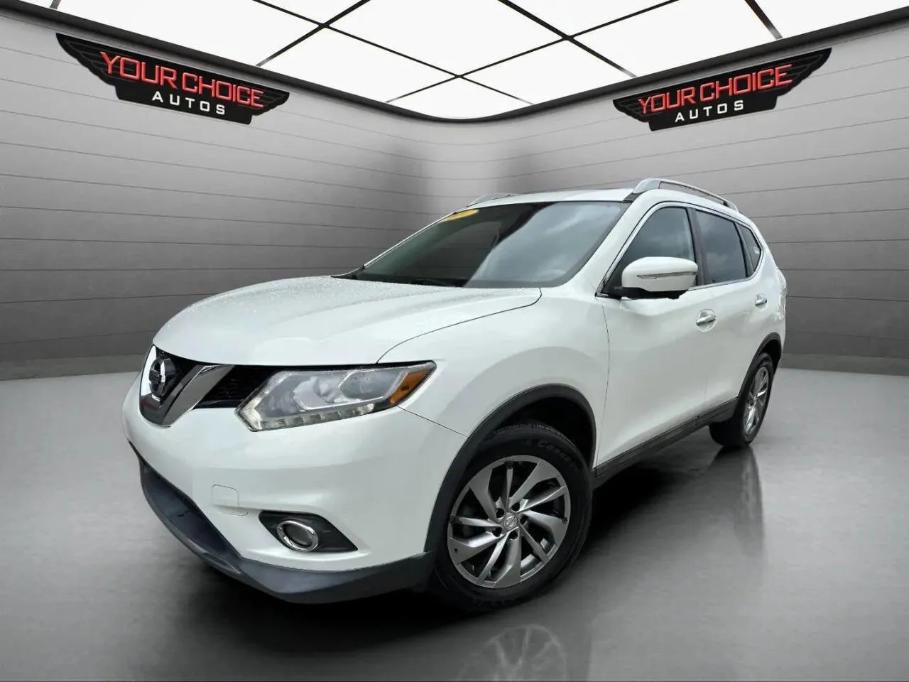 White 2014 Nissan Rogue SL for sale in Joliet, IL