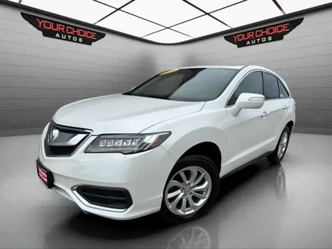 White 2018 Acura RDX w/AcuraWatch 4dr SUV Plus Package for sale in Joliet, IL