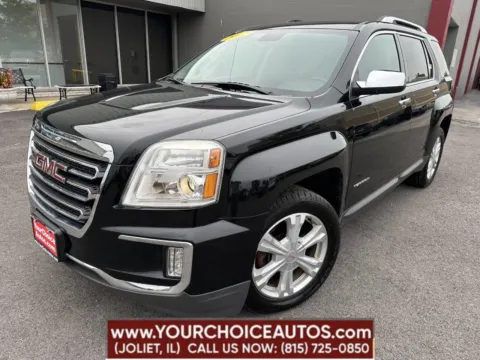 Black 2017 GMC Terrain SLT for sale in Joliet, IL