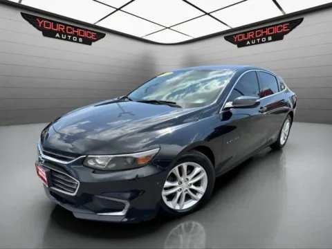 Black 2017 Chevrolet Malibu LT for sale in Joliet, IL