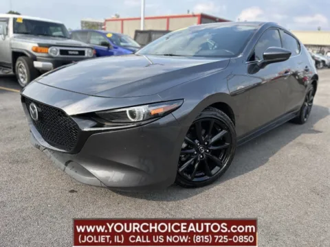 Gray 2019 Mazda Mazda3 Hatchback w/Premium Pkg for sale in Joliet, IL