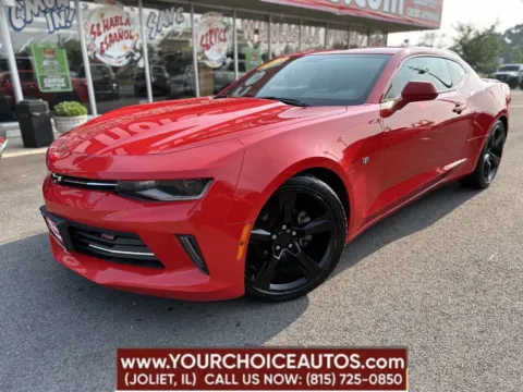 Red 2018 Chevrolet Camaro 1LT for sale in Joliet, IL
