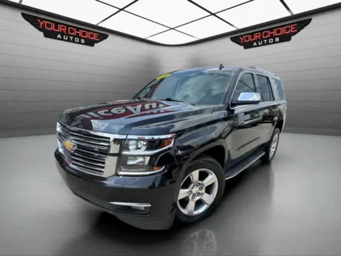 Black 2015 Chevrolet Tahoe LTZ for sale in Joliet, IL