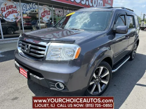 Gray 2015 Honda Pilot EX-L for sale in Joliet, IL