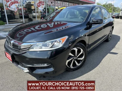 Black 2017 Honda Accord Sedan EX for sale in Joliet, IL