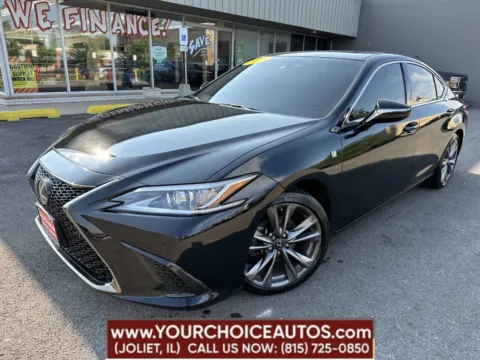 Black 2020 Lexus ES 350 F SPORT for sale in Joliet, IL