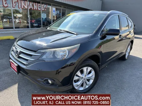 Black 2014 Honda CR-V EX-L for sale in Joliet, IL