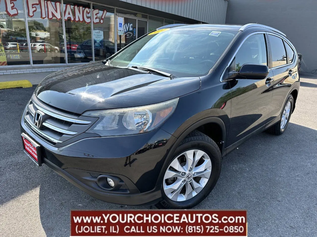 Black 2014 Honda CR-V EX-L for sale in Joliet, IL