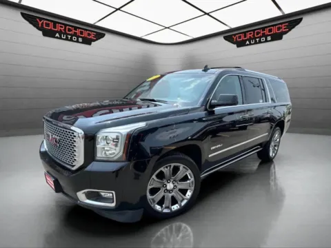 Black 2015 GMC Yukon XL Denali for sale in Joliet, IL