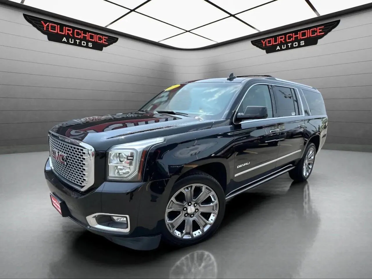 Black 2015 GMC Yukon XL Denali for sale in Joliet, IL