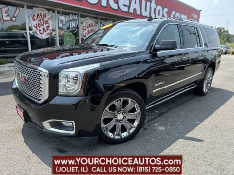 Black 2015 GMC Yukon XL Denali for sale in Joliet, IL