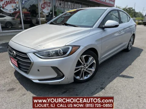 Silver 2017 Hyundai Elantra Limited for sale in Joliet, IL