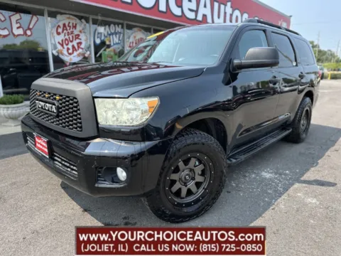 Black 2011 Toyota Sequoia Ltd for sale in Joliet, IL
