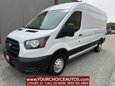 White 2020 Ford Transit Cargo Van 250 AWD 3dr LWB Medium Roof Cargo Van for sale in Joliet, IL