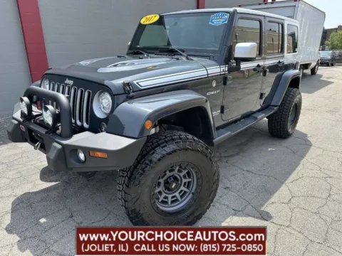 Gray 2017 Jeep Wrangler Unlimited Chief Edition for sale in Joliet, IL