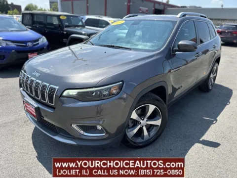 Gray 2019 Jeep Cherokee Limited for sale in Joliet, IL