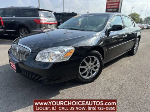 Black 2007 Buick Lucerne V6 CXL for sale in Joliet, IL