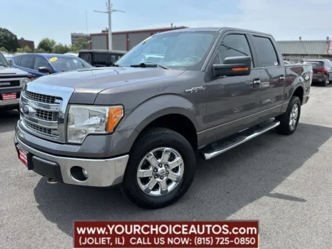 Gray 2014 Ford F-150 XLT 4x4 4dr SuperCrew Styleside 5.5 ft. SB for sale in Joliet, IL