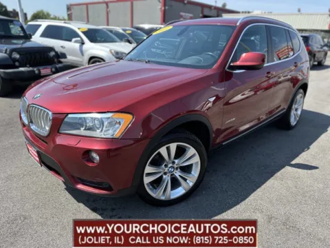 Red 2012 BMW X3 35i for sale in Joliet, IL