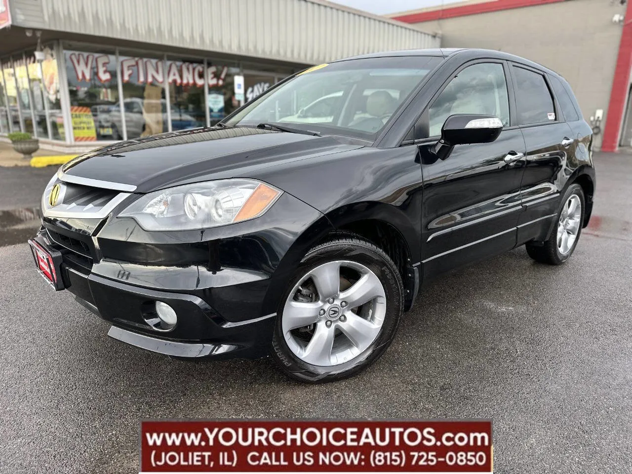 Black 2007 Acura RDX SH AWD 4dr SUV for sale in Joliet, IL