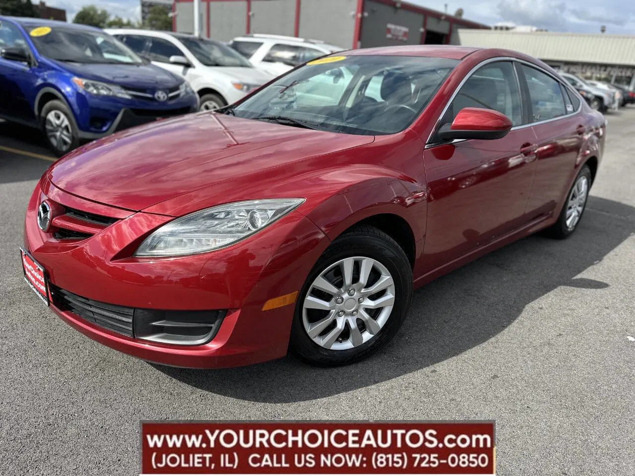 Red 2010 Mazda Mazda6 i Sport for sale in Joliet, IL