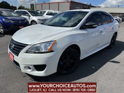 White 2015 Nissan Sentra SR for sale in Joliet, IL