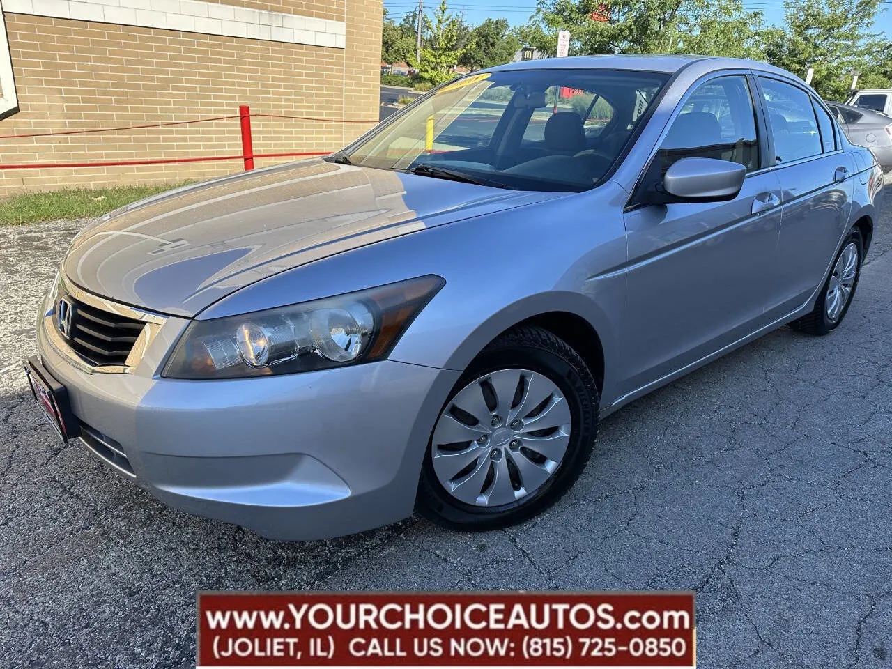 Gray 2008 Honda Accord Sdn LX for sale in Joliet, IL