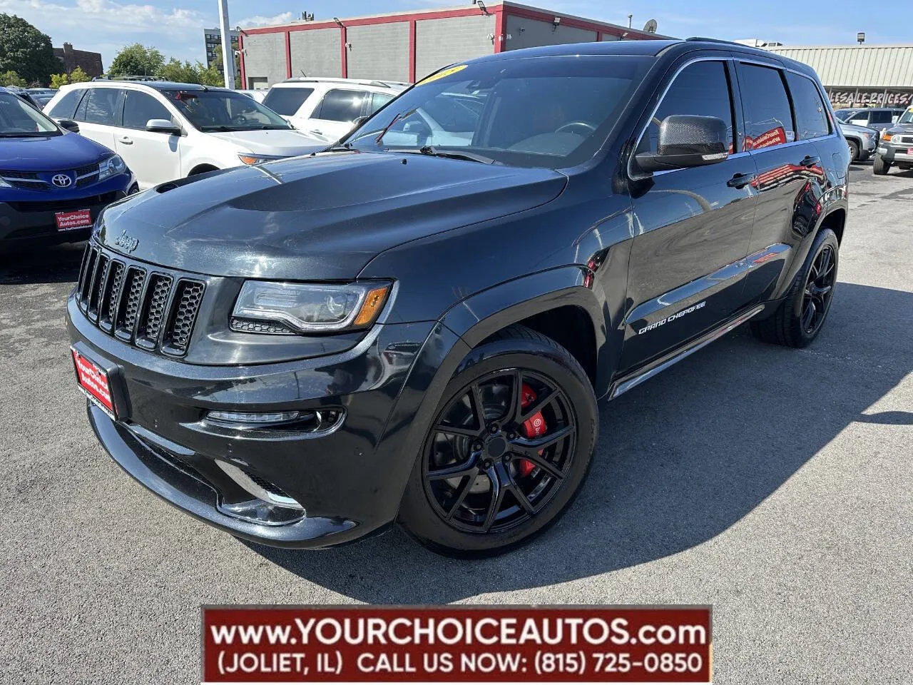 Black 2015 Jeep Grand Cherokee SRT for sale in Joliet, IL