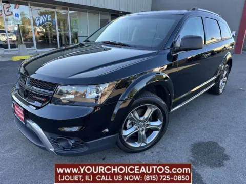 Black 2017 Dodge Journey Crossroad Plus for sale in Joliet, IL