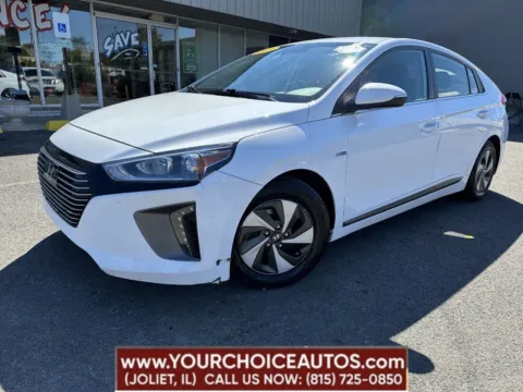 White 2018 Hyundai Ioniq Hybrid SEL for sale in Joliet, IL