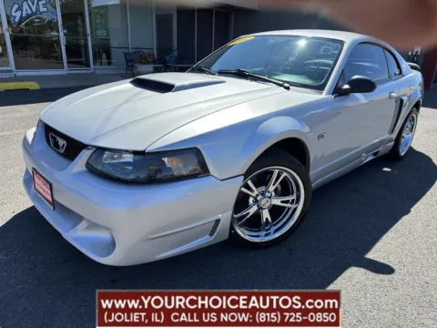 Gray 2002 Ford Mustang GT Deluxe 2dr Fastback for sale in Joliet, IL