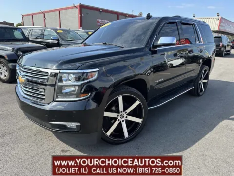 Black 2019 Chevrolet Tahoe Premier for sale in Joliet, IL