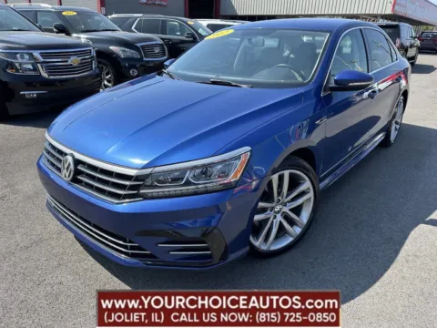 Blue 2017 Volkswagen Passat R-Line w/Comfort Pkg for sale in Joliet, IL