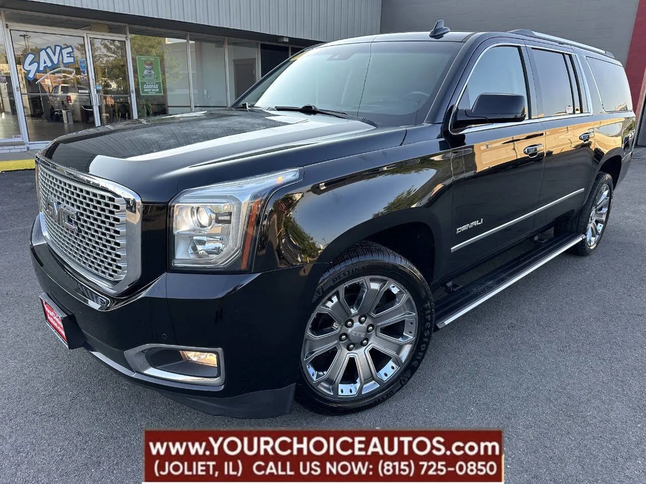 Black 2016 GMC Yukon XL Denali for sale in Joliet, IL