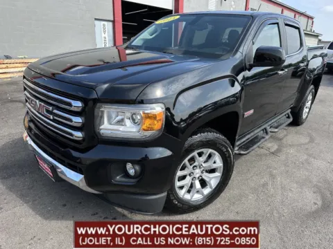 Black 2015 GMC Canyon 4WD SLE for sale in Joliet, IL