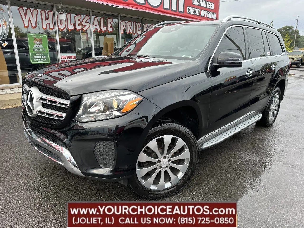 Black 2017 Mercedes-Benz GLS 450 for sale in Joliet, IL