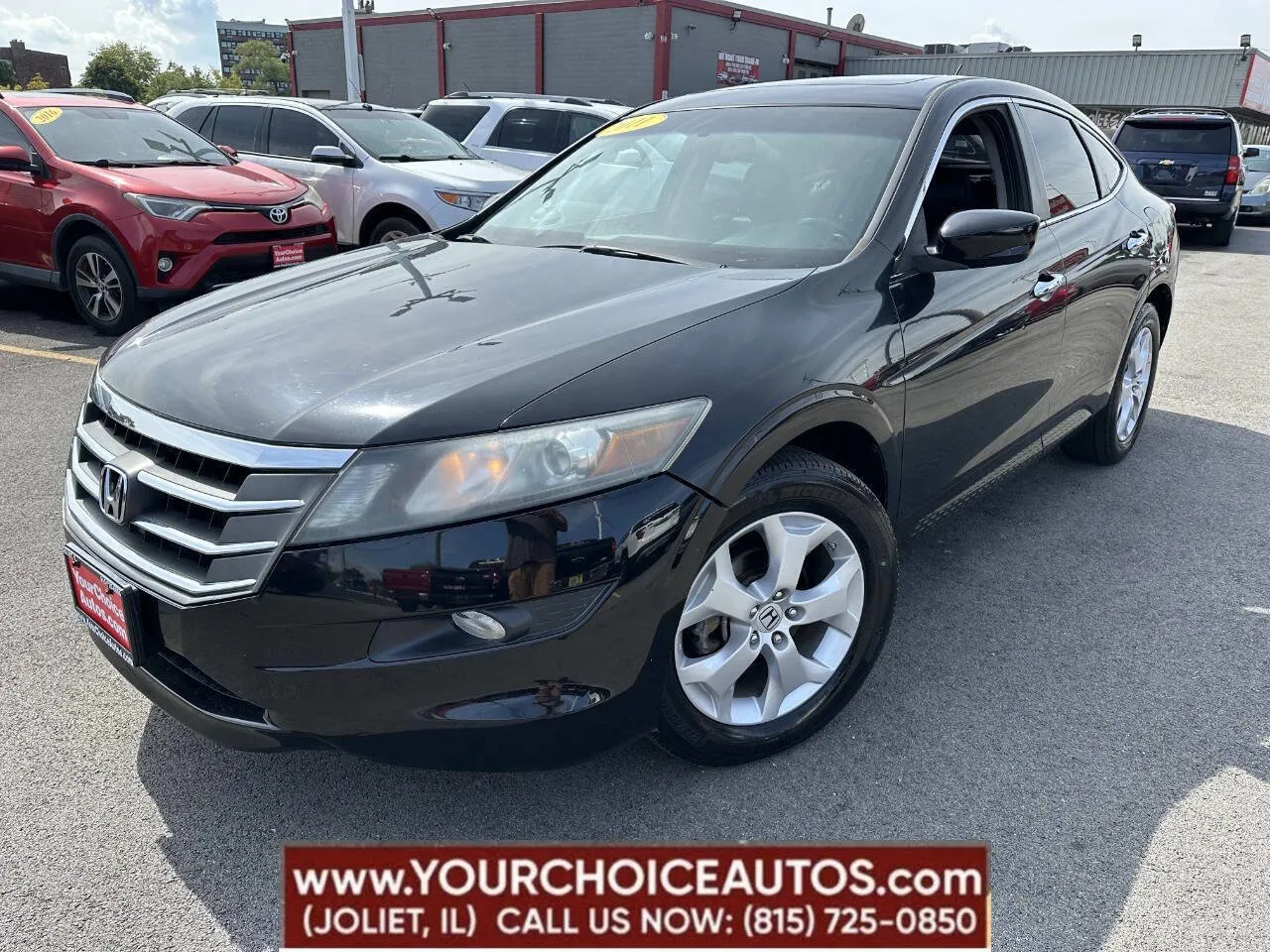 Black 2011 Honda Accord Crosstour EX-L for sale in Joliet, IL