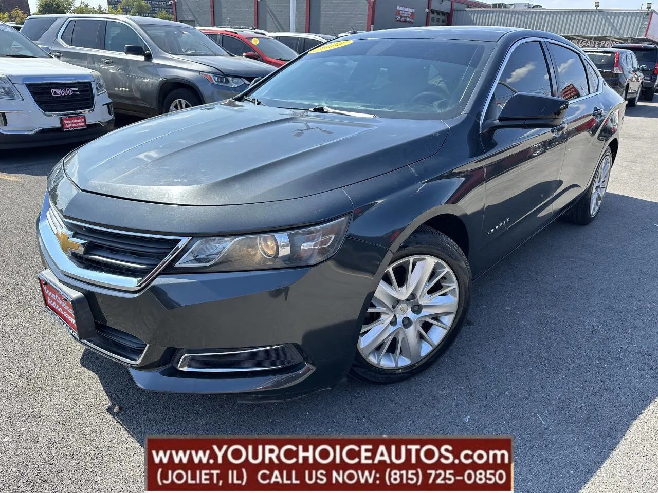 Gray 2014 Chevrolet Impala LS for sale in Joliet, IL