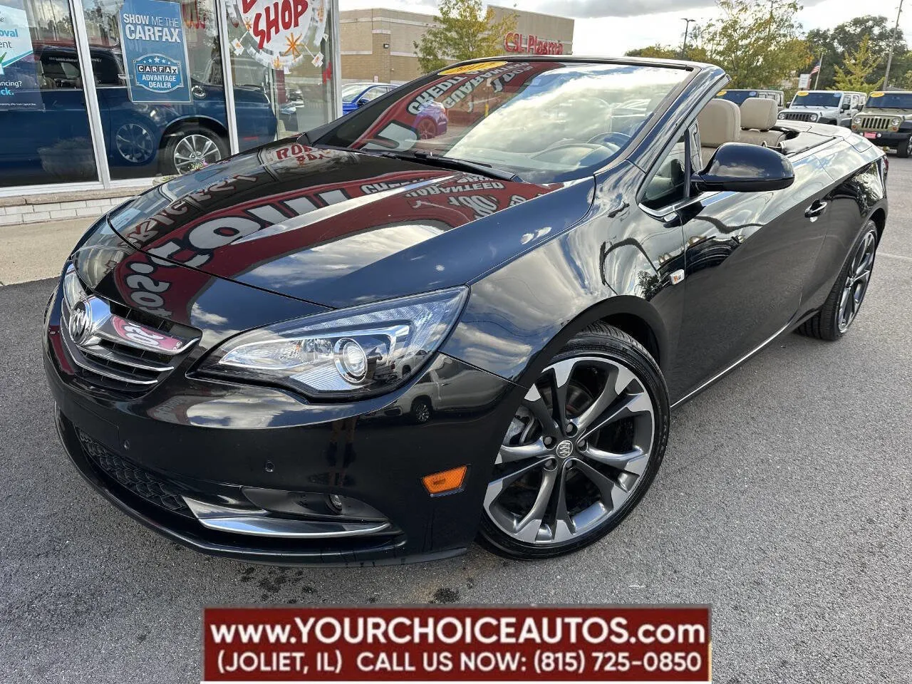 Black 2017 Buick Cascada Premium for sale in Joliet, IL