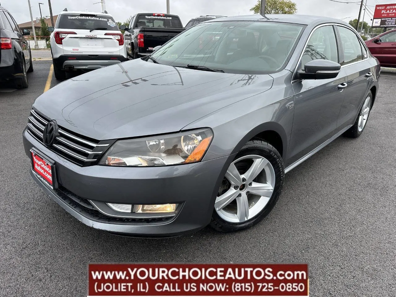 Gray 2015 Volkswagen Passat 1.8T Limited Edition 4dr Sedan PZEV for sale in Joliet, IL