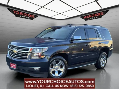 Blue 2017 Chevrolet Tahoe Premier for sale in Joliet, IL