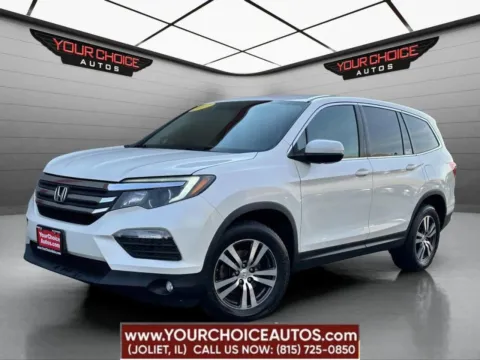 White 2017 Honda Pilot EX-L for sale in Joliet, IL
