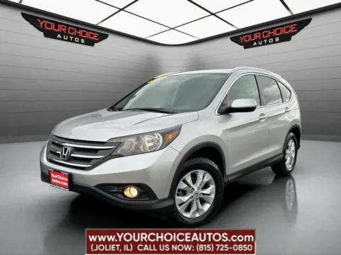 Gray 2012 Honda CR-V EX-L for sale in Joliet, IL