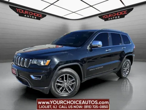 Black 2018 Jeep Grand Cherokee Limited for sale in Joliet, IL