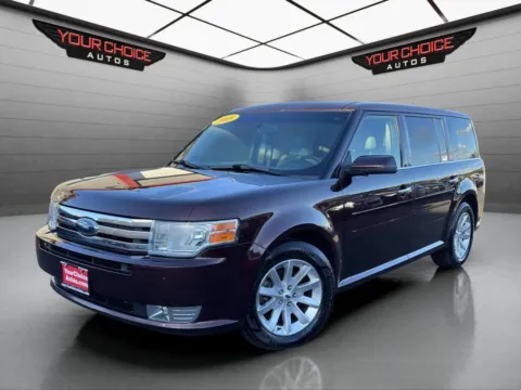 Red 2009 Ford Flex SEL for sale in Joliet, IL