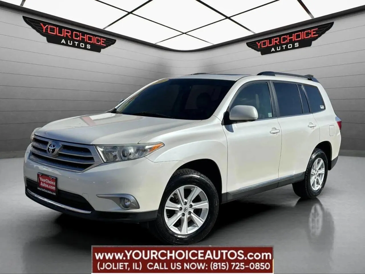 White 2012 Toyota Highlander SE AWD 4dr SUV for sale in Joliet, IL